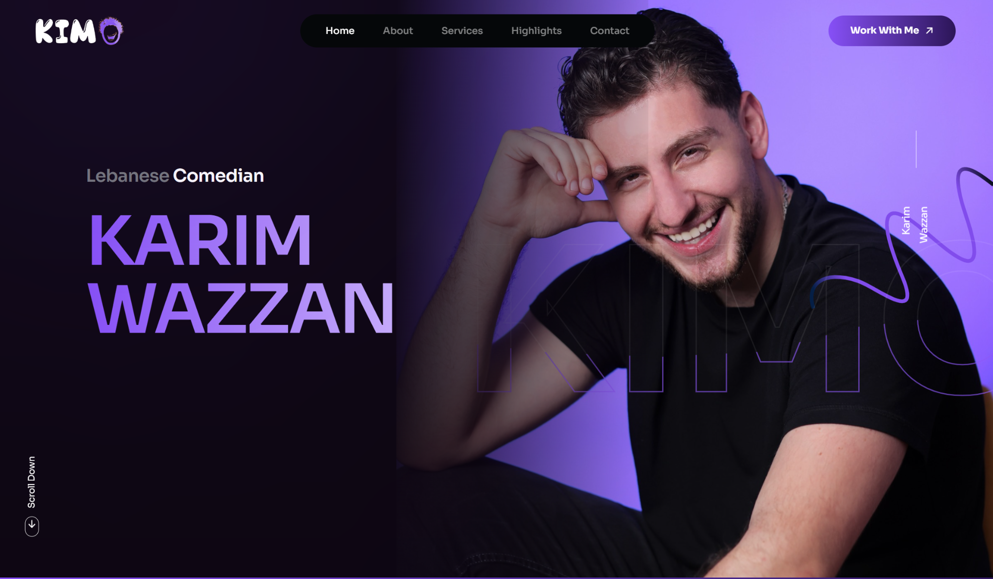 KarimWazzan.com website
